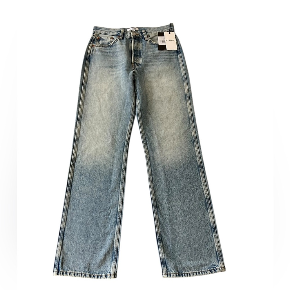 Re/Done - NWT Women's Jeans 90s High Rise Loose OJAI INDIGO 🔥Denim 28 $315